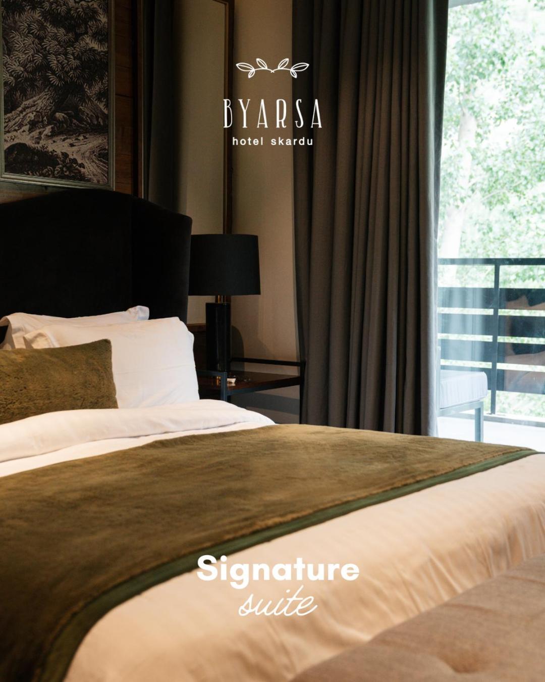 Byarsa Hotel Skardu Ponedas Exteriör bild